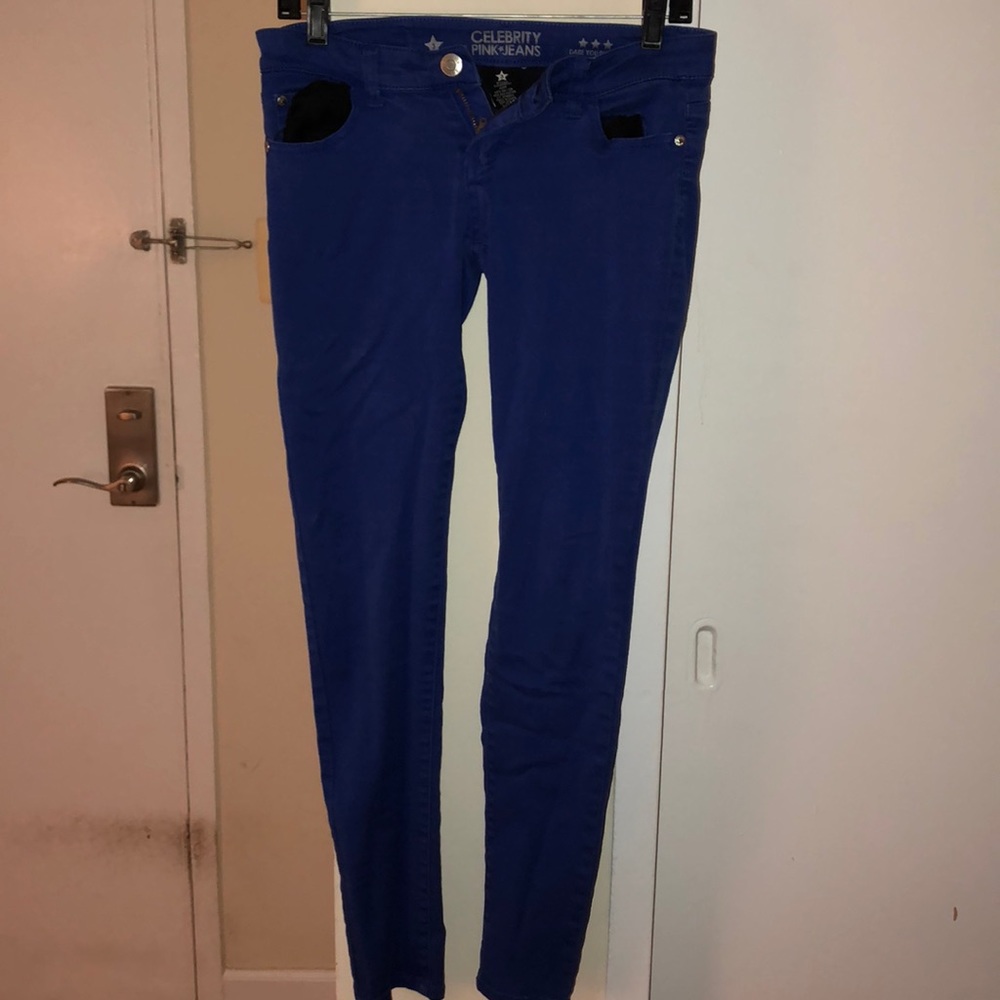 Royal Blue Skinny Jeans